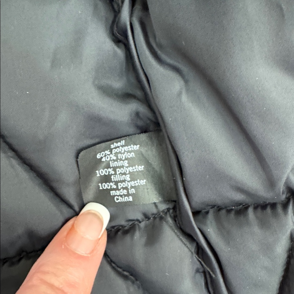 Lane Bryant Black Puffer Coat with Hood and pair of Spyder Gloves - Picture 11 of 15